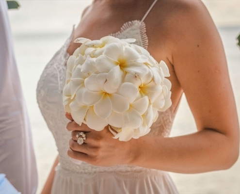 Heiraten Seychellen Foto Brautstrauss Plumeria Heiraten Seychellen Foto Brautstrauss Plumeria
