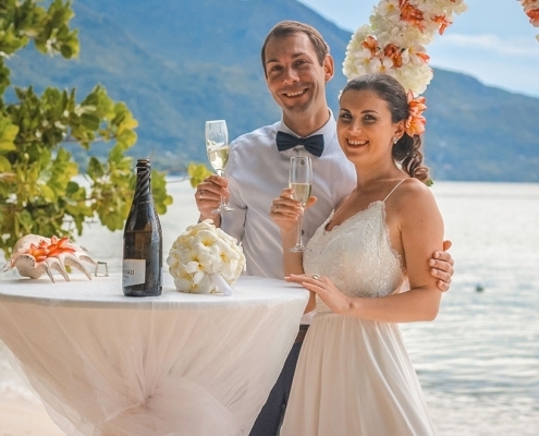 Heiraten Seychellen Foto Hochzeitszeremonie Heiraten Seychellen Foto Hochzeitszeremonie