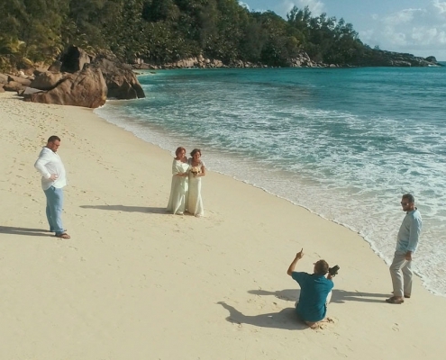 Hochzeit an der Anse Intendance Brautpaar Fotoshoot Hochzeit an der Anse Intendance Brautpaar Fotoshoot