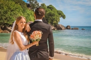 Hochzeit an der Anse Lousie Hochzeit an der Anse Lousie