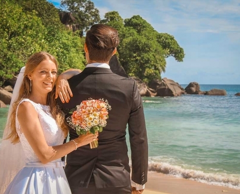 Hochzeit an der Anse Lousie Hochzeit an der Anse Lousie