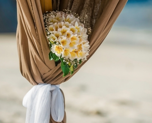 Hochzeit Carana Beach Frangipani Brautstrauss Hochzeit Carana Beach Frangipani Brautstrauss