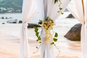 Hochzeit Mahe Hochzeitspavillion Detail Hochzeit Mahe Hochzeitspavillion Detail