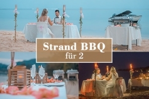 Option Strand BBQ für das Hochzeitspaar Option Strand BBQ für das Hochzeitspaar