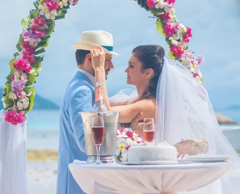 Hochzeit Anse Severe La Digue, Zeremonie Hochzeit Anse Severe La Digue, Zeremonie