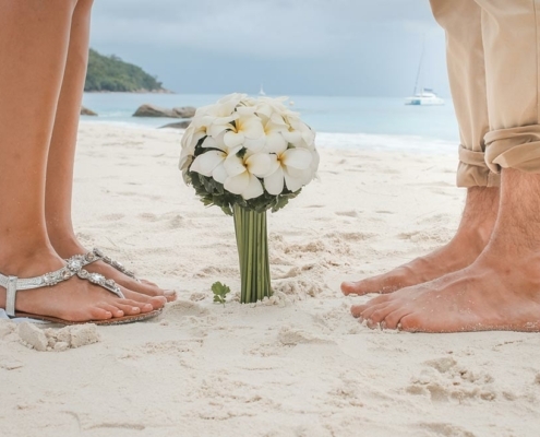 Hochzeit Anse Lazio Brautstrauss Hochzeit Anse Lazio Brautstrauss