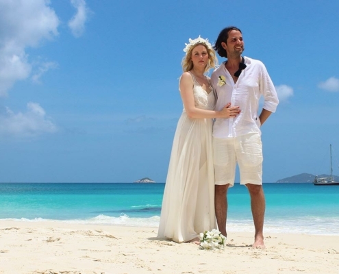 Hochzeit auf Praslin Brautpaar Anse Lazio Hochzeit auf Praslin Brautpaar Anse Lazio