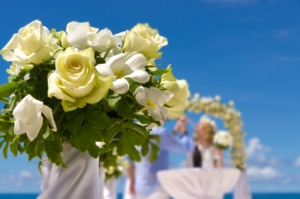 Hochzeit Silhouette Blumendekoration Hochzeit Silhouette Blumendekoration