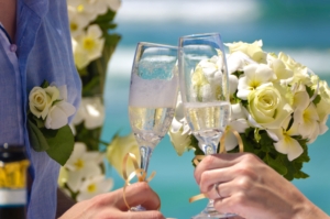 Hochzeit Silhouette Glas Champagner Hochzeit Silhouette Glas Champagner