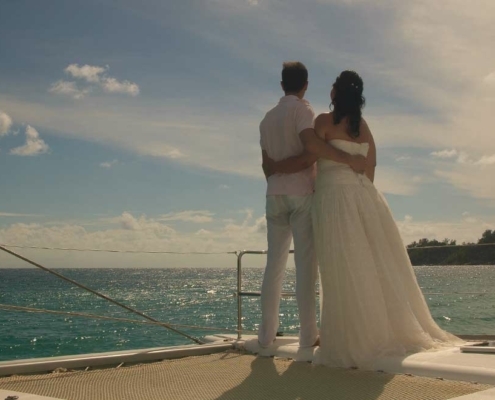 Russische Hochzeit Katamaran Sunset Russische Hochzeit Katamaran Sunset