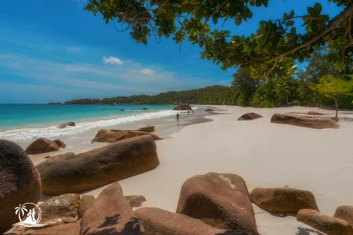 Anse Lazio Landscape Anse Lazio Landscape